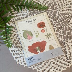New IKEA Vintage Flowers Botanical Prints Set By Maria Mendez
